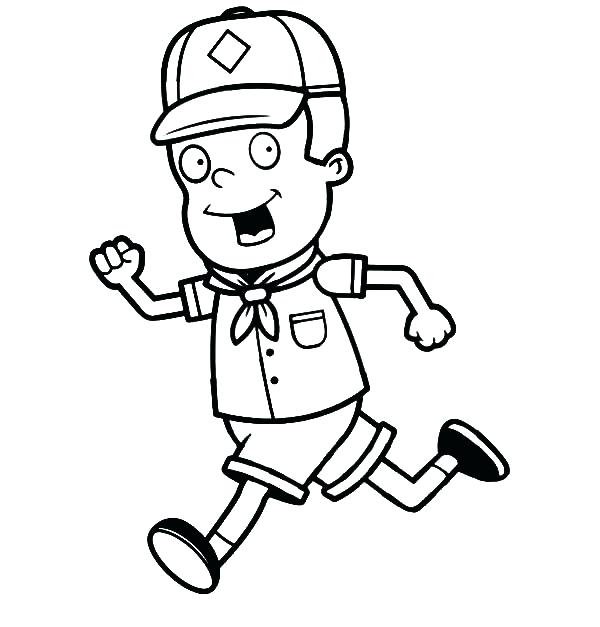 600x627 Running Coloring Pages Running Horse Coloring Pages For Girls