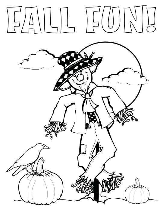 541x700 Free Printable Scarecrow Coloring Page For Kids 6 Fall Scarecrow