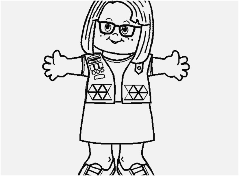 827x609 Elf Coloring Pages Image Girl Scout Brownie Elf Coloring Page Free