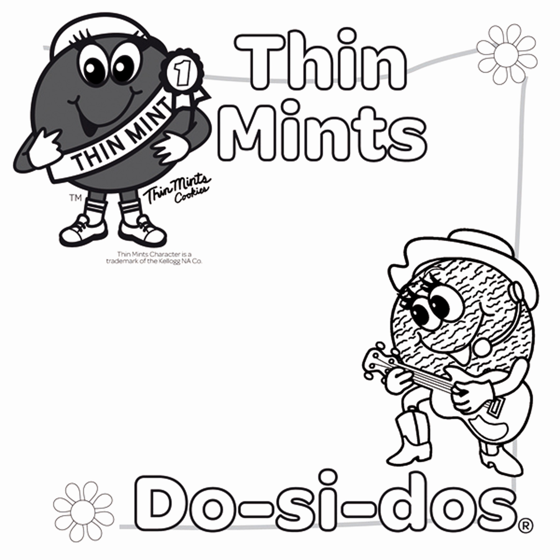 1800x1800 Coloring Pages For Girls To Print Inspirational Girl Scout