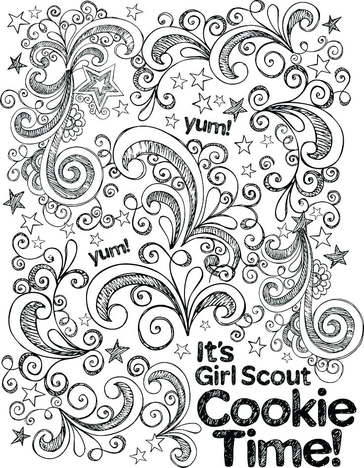736x946 Girl Scout Coloring Page Girl Scout Brownie Coloring Pages Brownie
