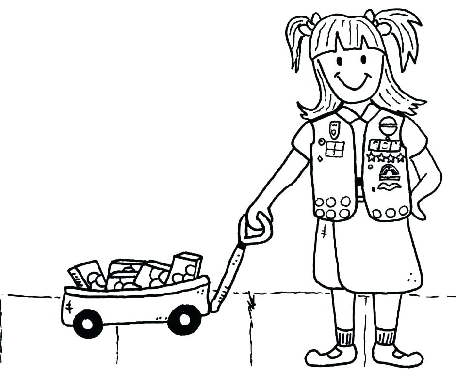 940x768 Girl Scout Cookies Coloring Pages Girl Scout Cookie Coloring Pages
