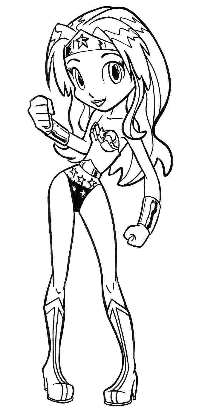 666x1373 Free Superhero Coloring Pages Lovely Kids Coloring Pages Girl