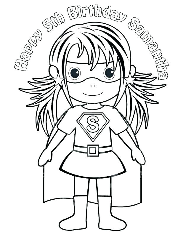 618x800 Girl Superheroes Coloring Pages Free Printable Superhero Coloring