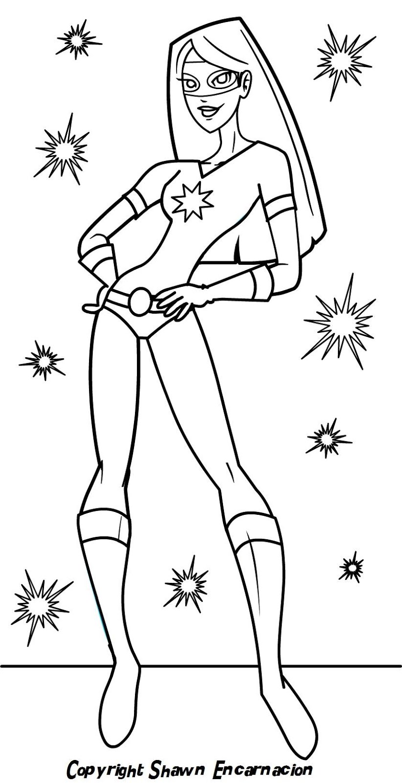822x1600 New Girl Superhero Coloring Pages 25 In Online