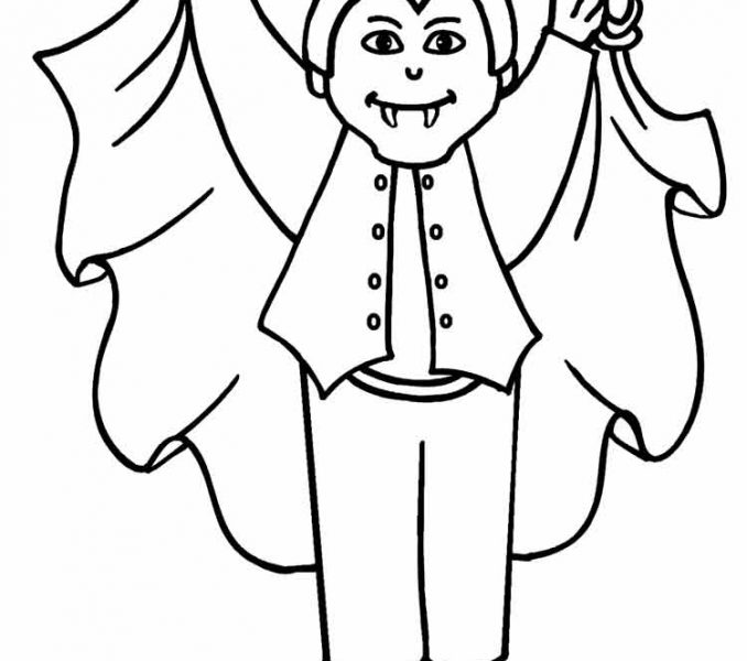 678x600 Vampire Colouring Pages Printable Vampire Coloring Pages For Kids