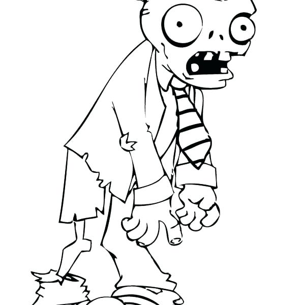 600x600 Zombie Coloring Pages Adults Peas Zombie Coloring Pages