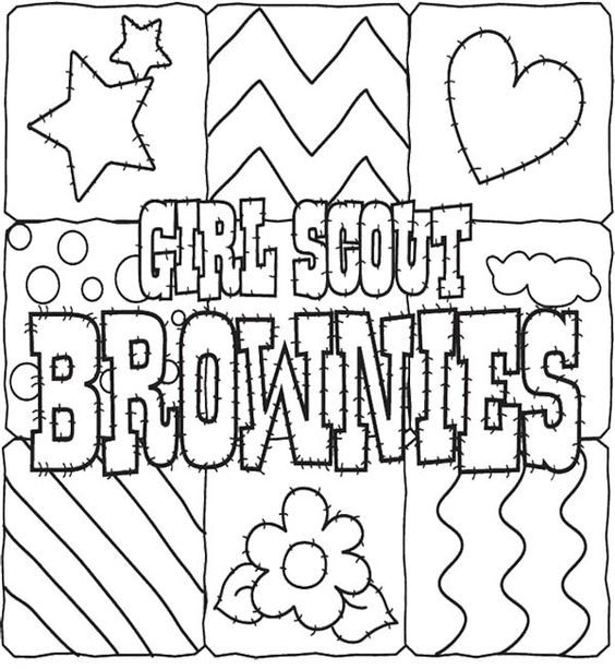 564x613 49 Girl Scout Brownie Coloring Pages, Free Coloring Pages