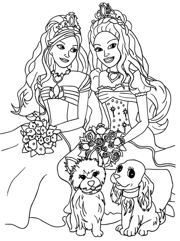 768x1024 For Girly Coloring Pages