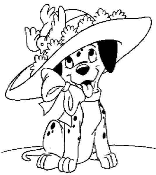 535x600 Girly Coloring Pages Little Dalmatian Dog Cool Coloring Pages