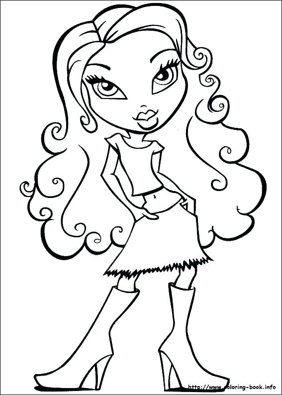 567x794 Coloring Pages Of Girl Barbie Girl Coloring Pages Girl Pictures