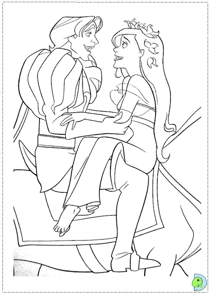 691x960 Coloriage Il Une Fois Coloring