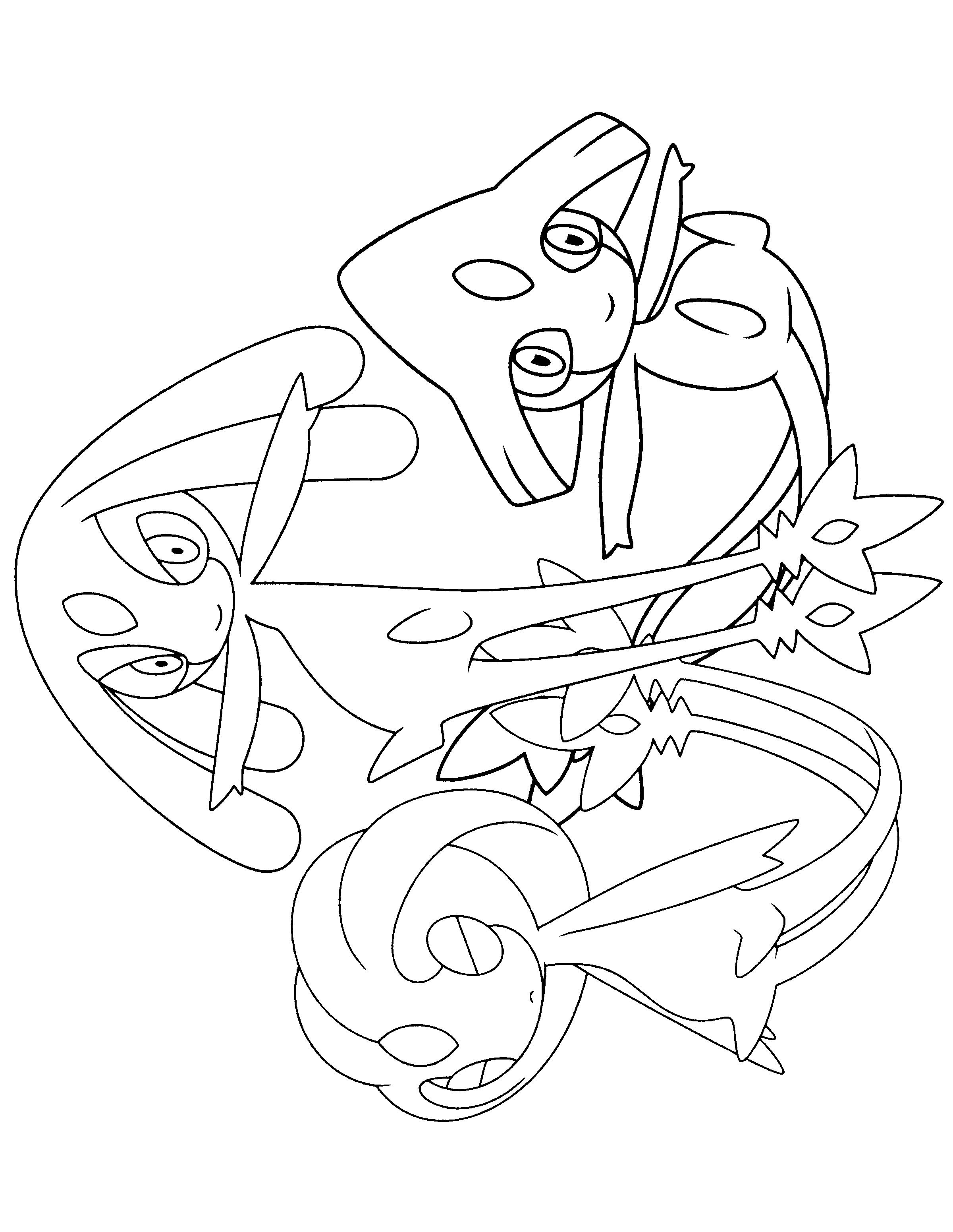 Glaceon Coloring Pages