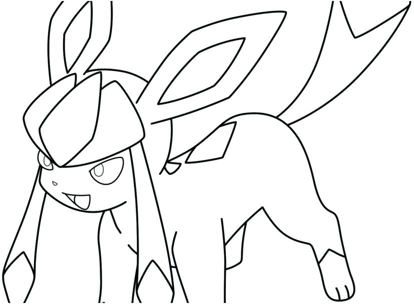 827x609 Glaceon Coloring Pages Coloring Pages Coloring Books Coloring