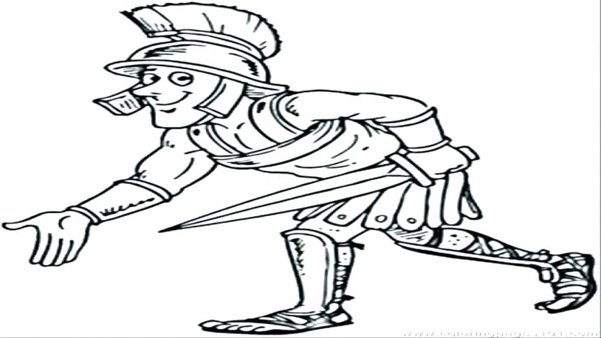 863x485 Roman Soldier Coloring Page Flag Coloring Page Download Coloring