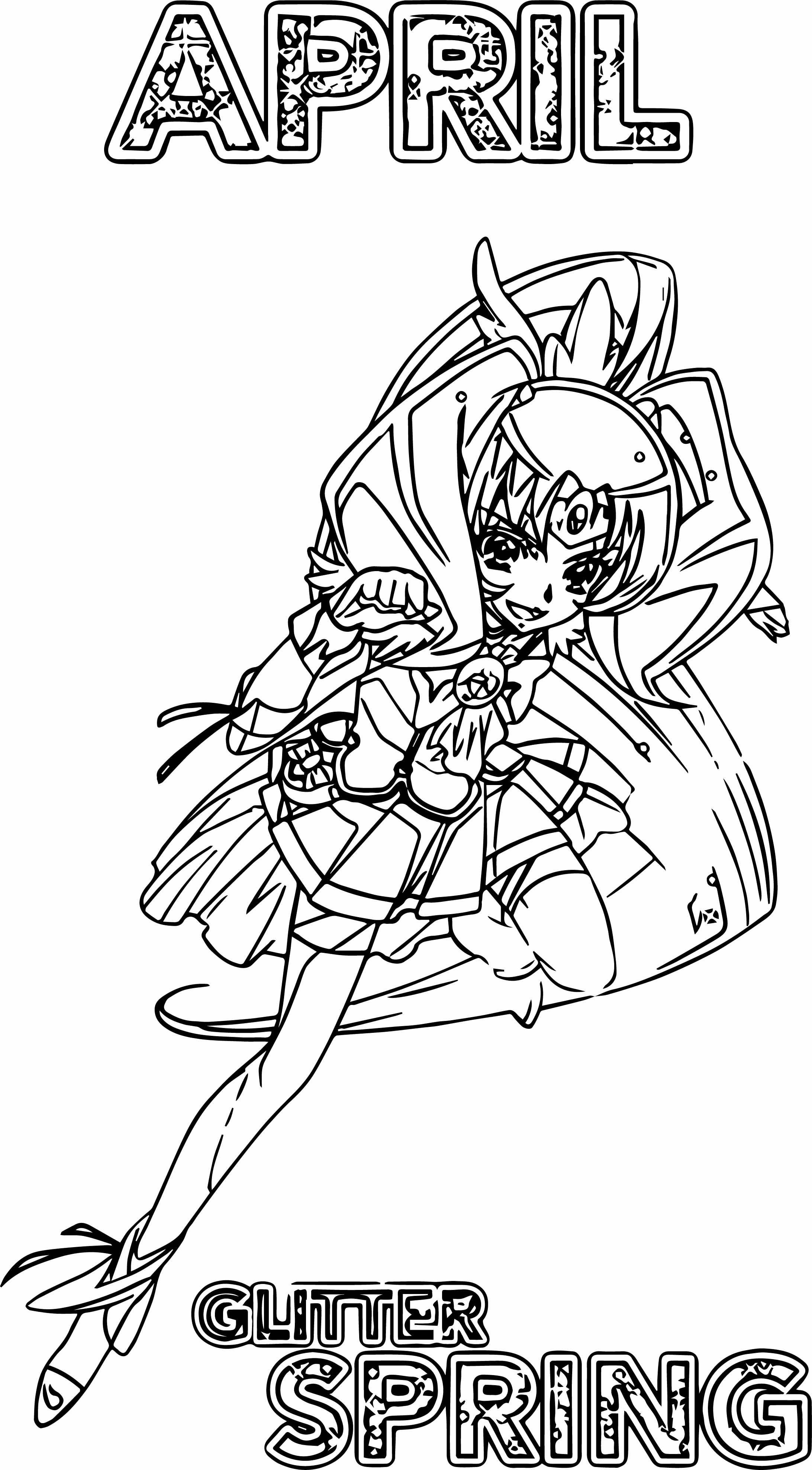 2184x3951 Cool Smile Precure Coloring Pages Free Coloring Pages Download