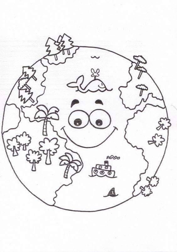 Global Warming Coloring Pages