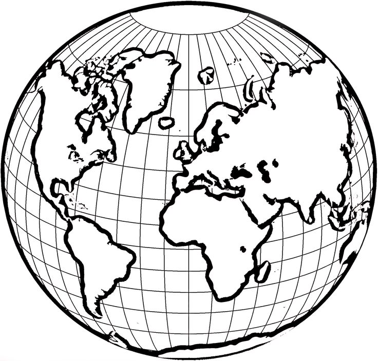 736x703 Globe Coloring Pages World Globe Coloring Page Coloring Pages