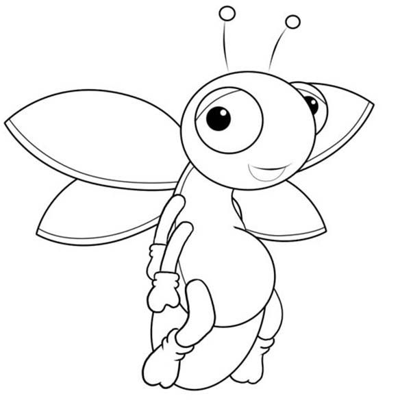 600x600 Fireflies Coloring Page Printable Counseling Tools
