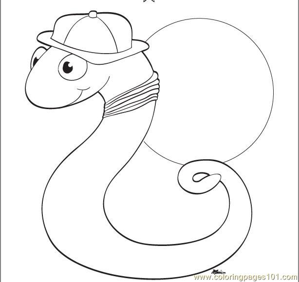 614x579 Inchworm Coloring Pages