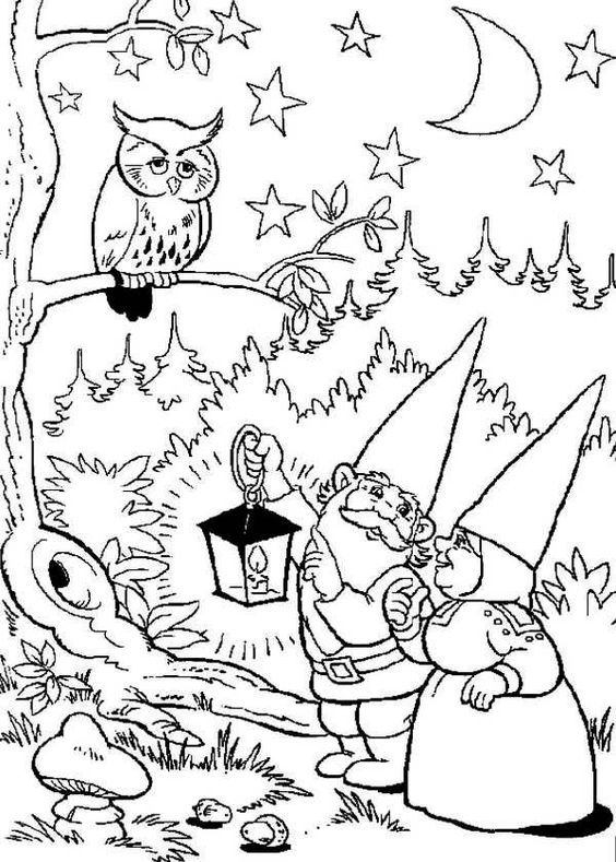 564x789 David The Gnome Coloring Pages