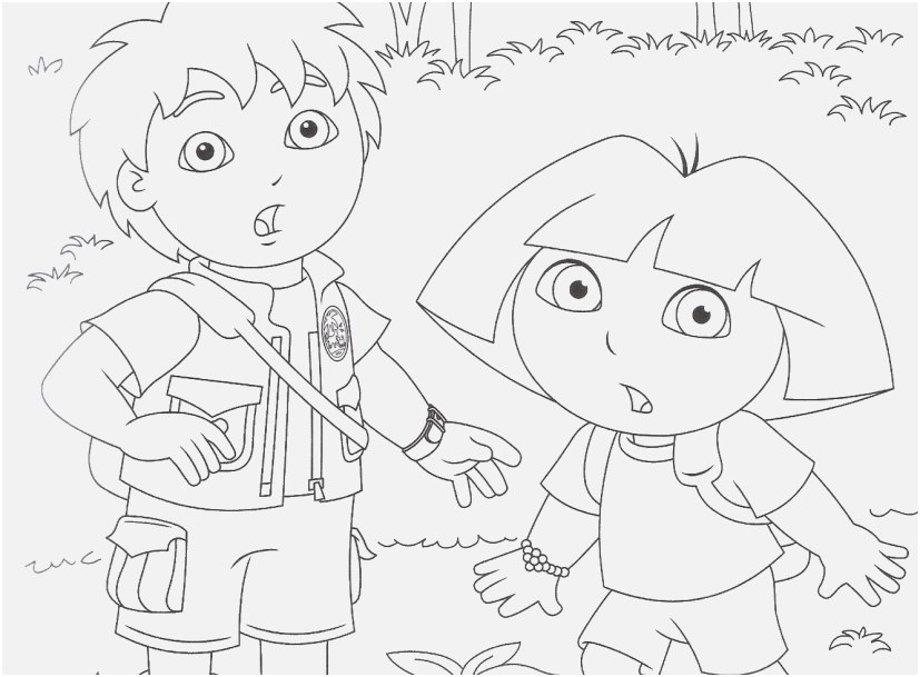 827x609 Diego Coloring Pages Stock Go Diego Go Coloring Pages