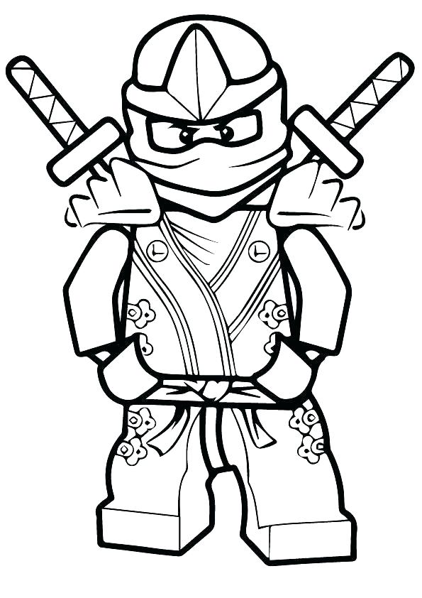 595x842 Lego Ninja Coloring Pages Ninja Coloring Page Evil Green Ninja