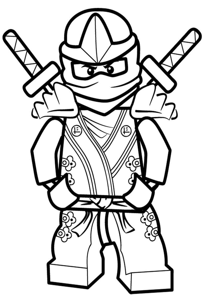 794x1123 Do Wydruku Kolorowanki Lego Ninjago 14 To Green Ninja Coloring