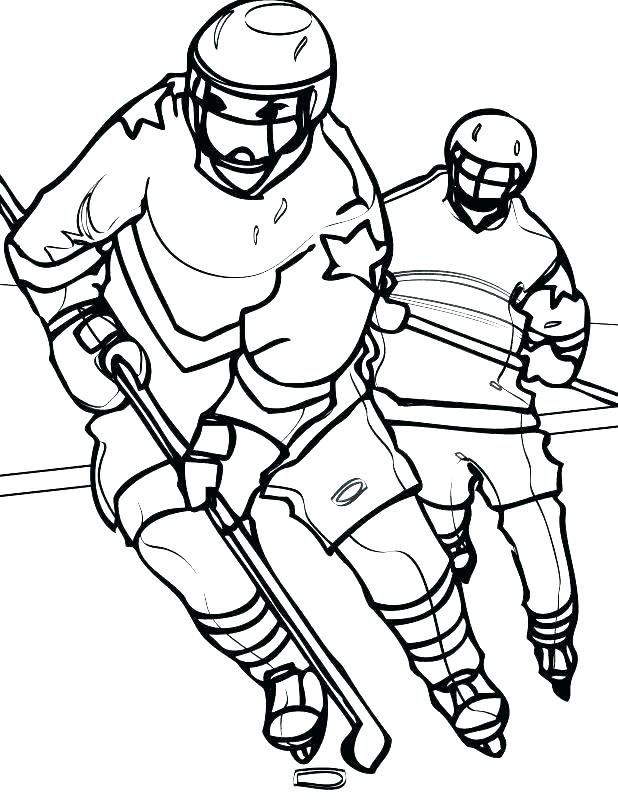 618x800 Hockey Coloring Pages Detailed Realistic Coloring Pages Of Hockey