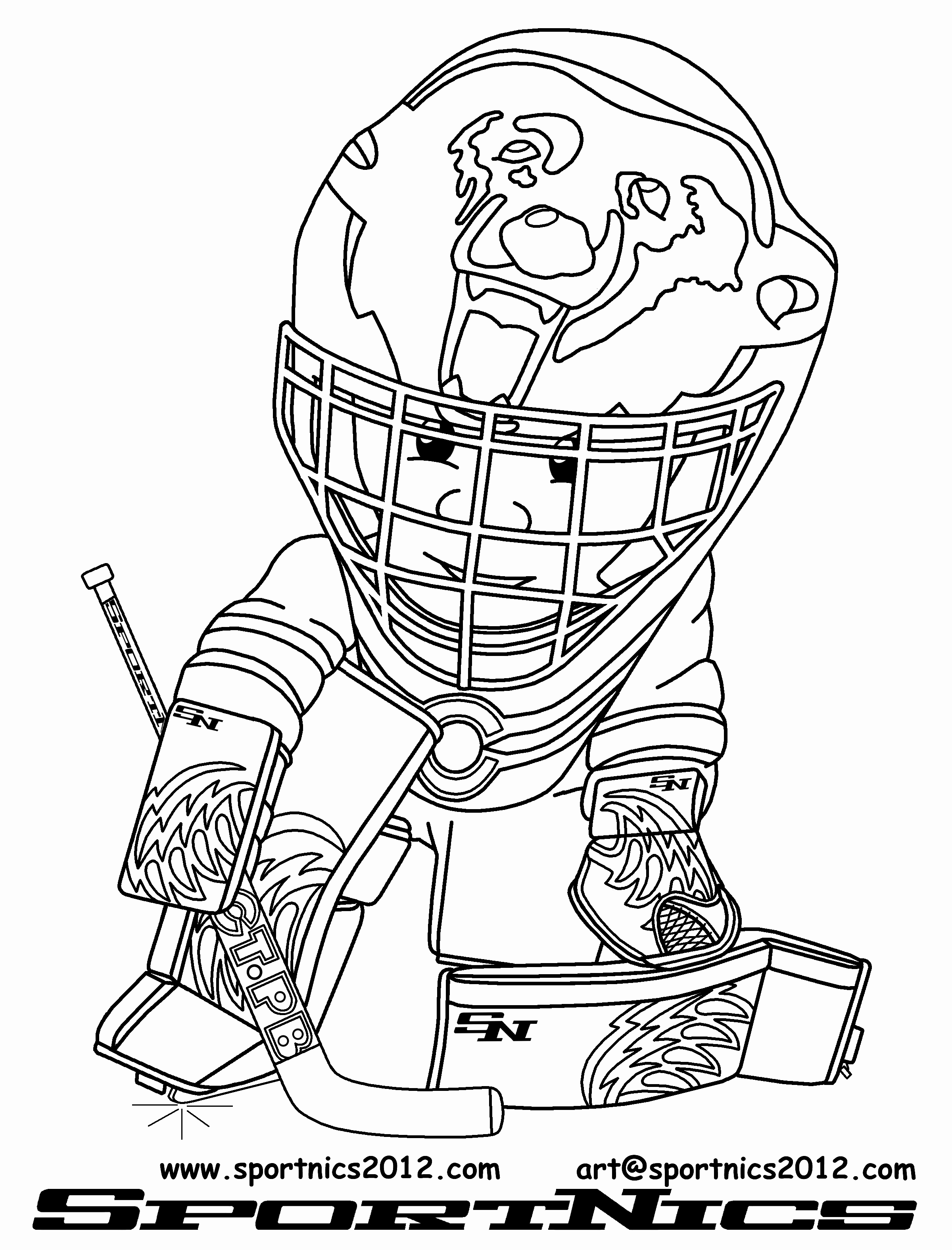 2400x3150 50 Beautiful Photos Of Hockey Coloring Pages