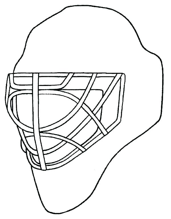 600x767 Hockey Goalie Colouring Pages Hockey Goalie Coloring Pages Goalie