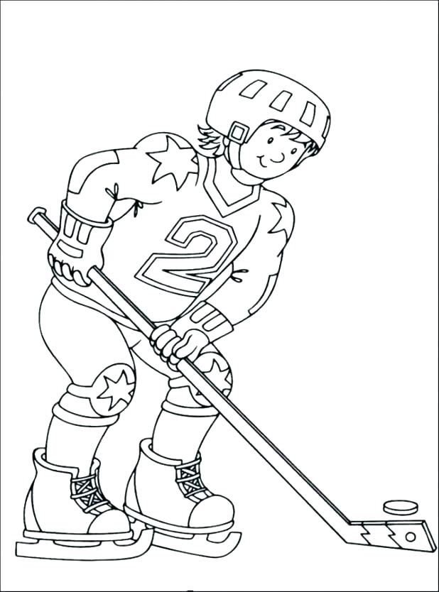 618x834 Coloring Pages Hockey Hockey Coloring Pages In Addition To Hockey
