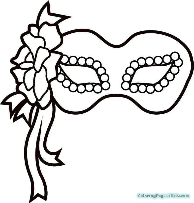 782x820 Mardi Gras Masks Coloring Pages Impressive Carnival Masks Coloring