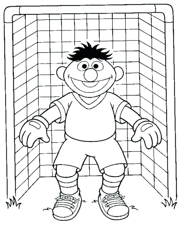 600x747 Soccer Coloring Sheet