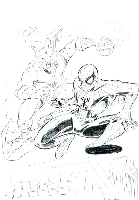 571x819 Green Goblin Coloring Pages Green Goblin Coloring Page Super