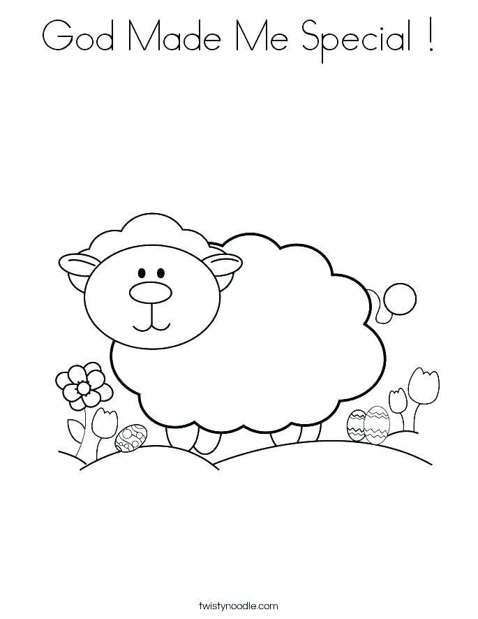 685x886 God Made Me Coloring Page God Made Me Special Coloring Pages God