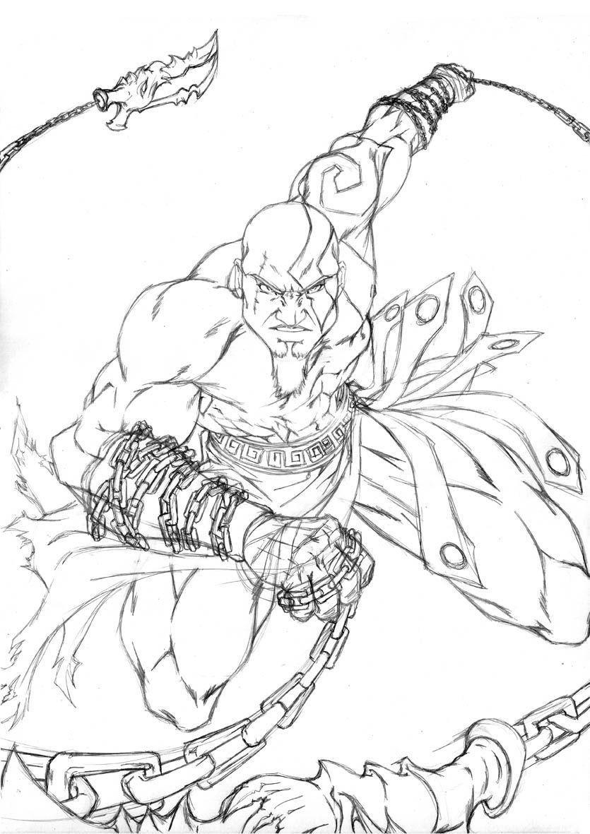 835x1181 God Of War Printable Coloring Pages Projects To Try