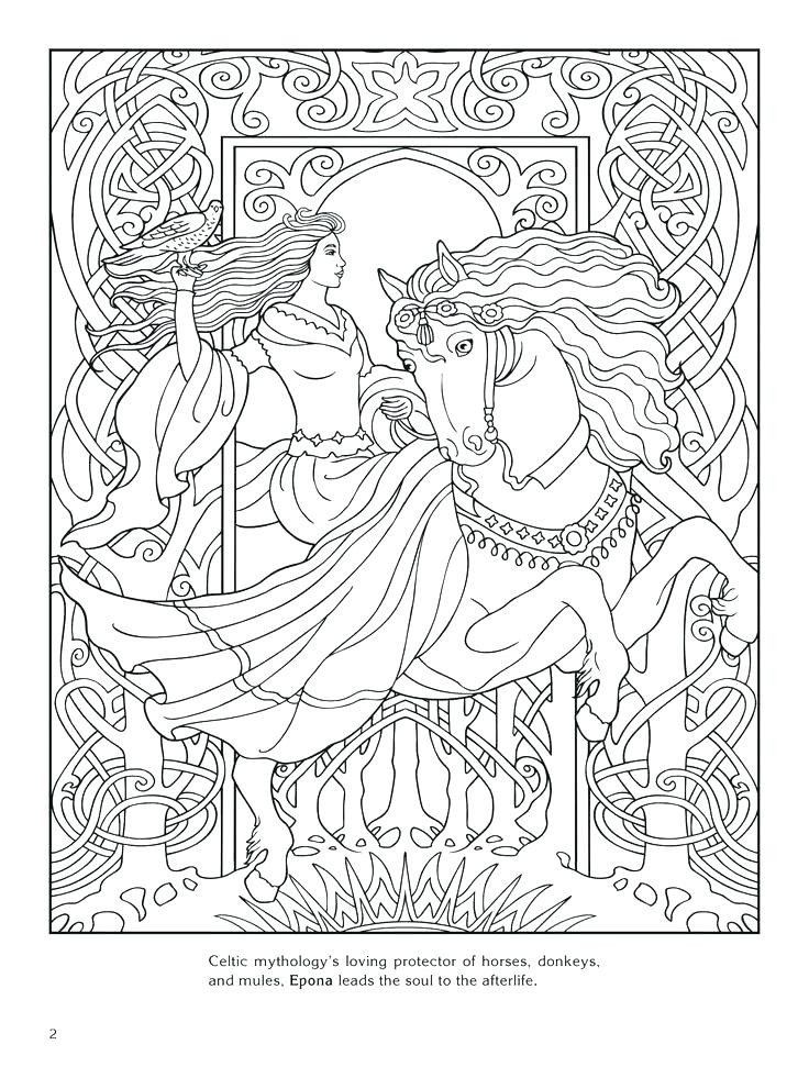 736x981 Coloring Pages Greek Gods God Worksheet View Larger Goddess