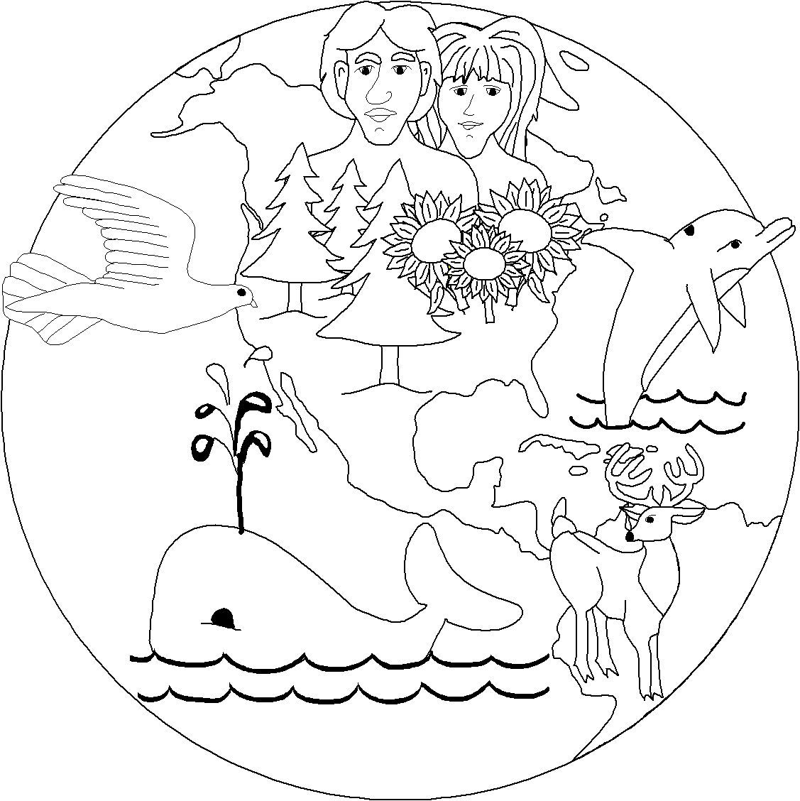 1127x1128 Free Christian Graphics Of Creation Bible Stories For Kids