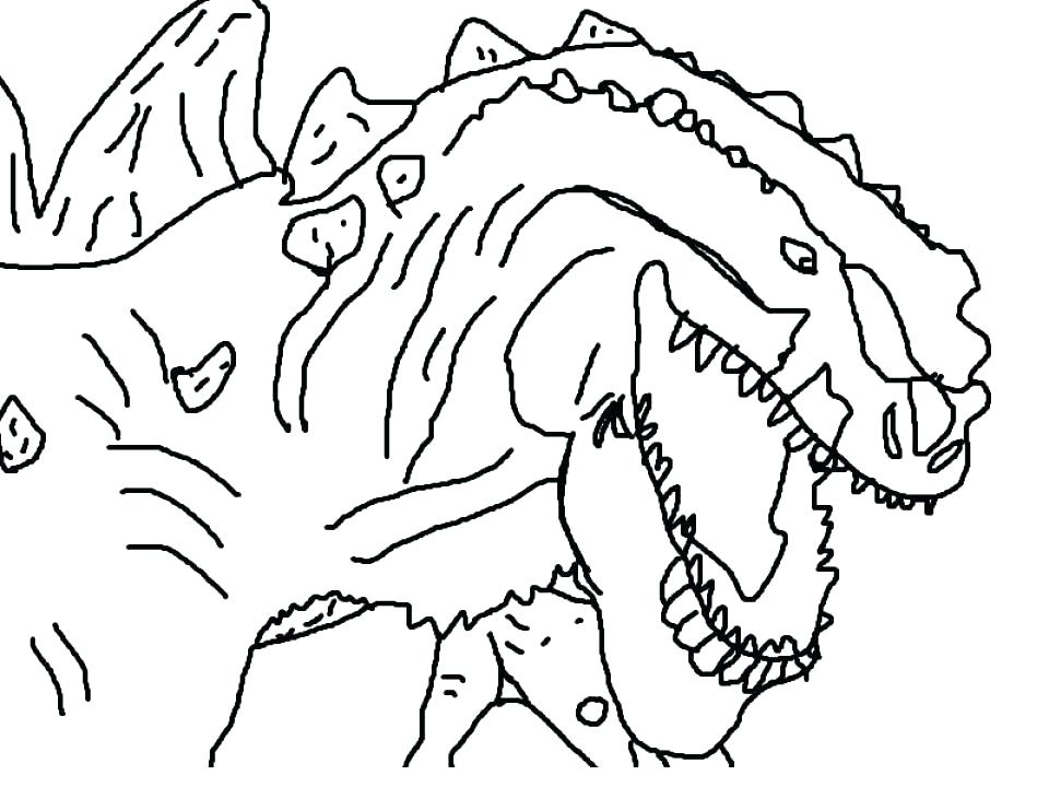 960x720 Godzilla Coloring Pages Baby 2014 Jetpackjoyride.co
