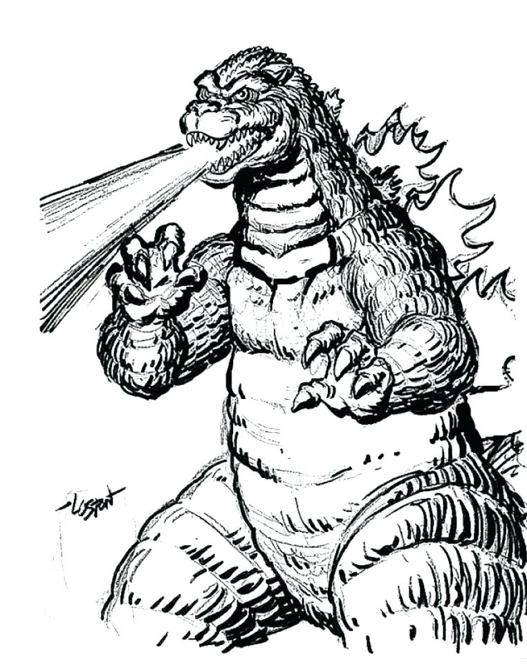 762x960 Godzilla Coloring Pages Coloring Sheets Vs Coloring Pages Get This