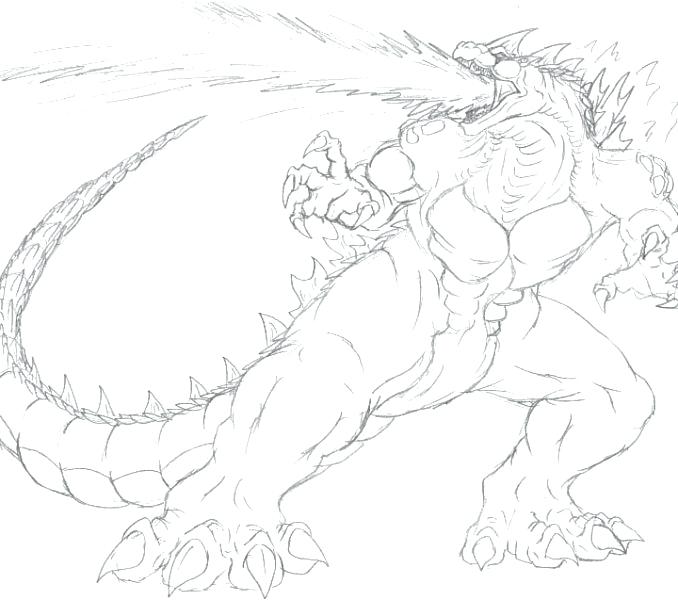 678x600 Coloring Pages Coloring Page Baby Coloring Pages Space Godzilla