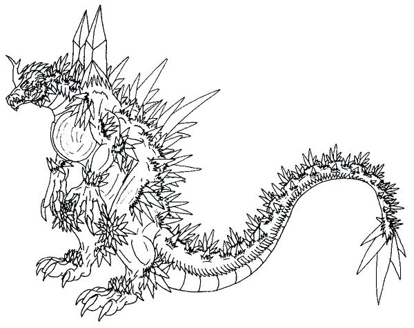 600x475 Godzilla Coloring Sheets Coloring Pages Free To Print A Godzilla