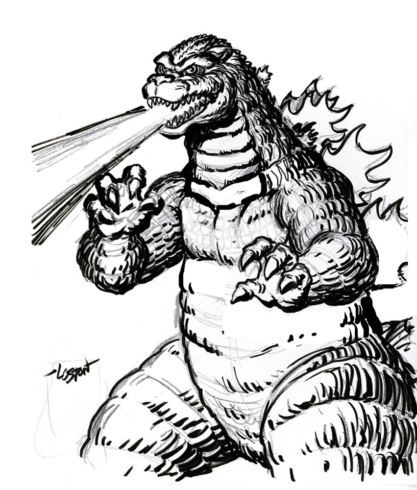 851x1000 Printable Godzilla Coloring Pages 350964 Remarkable Book