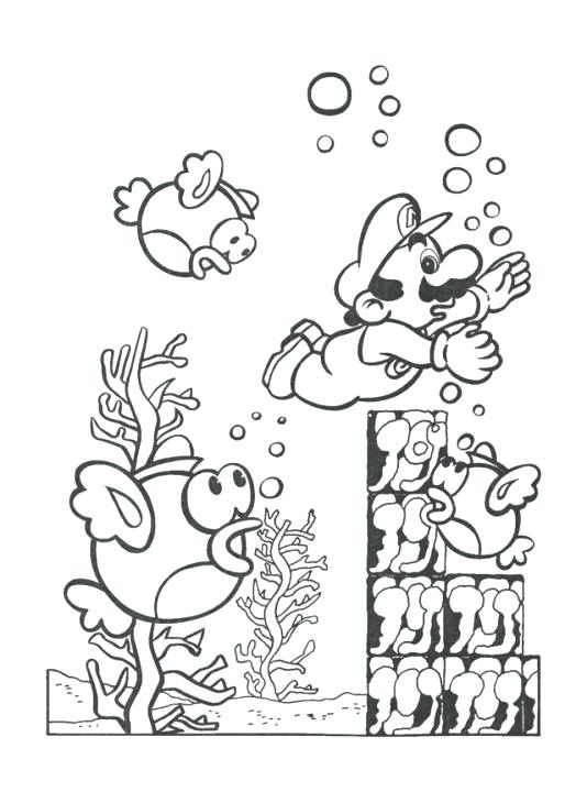 534x730 Swim Coloring Pages Super Swimming Underwater Coloring Page Fun