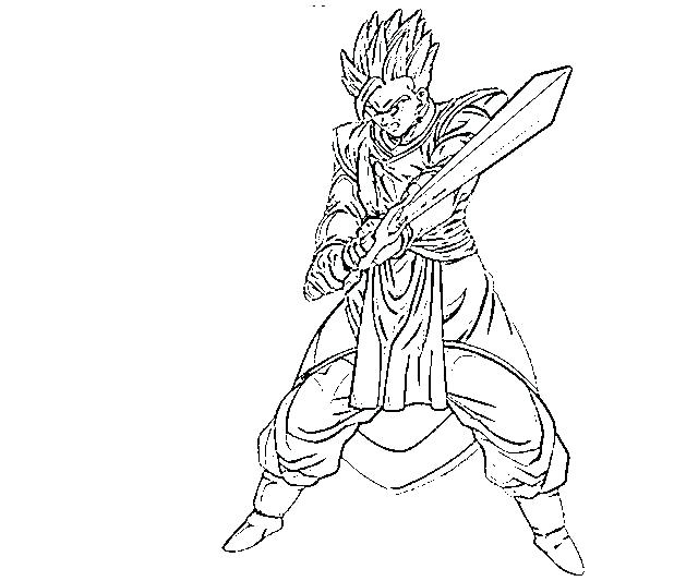 640x533 Gohan Coloring Pages Dbz Gohan Coloring Pages