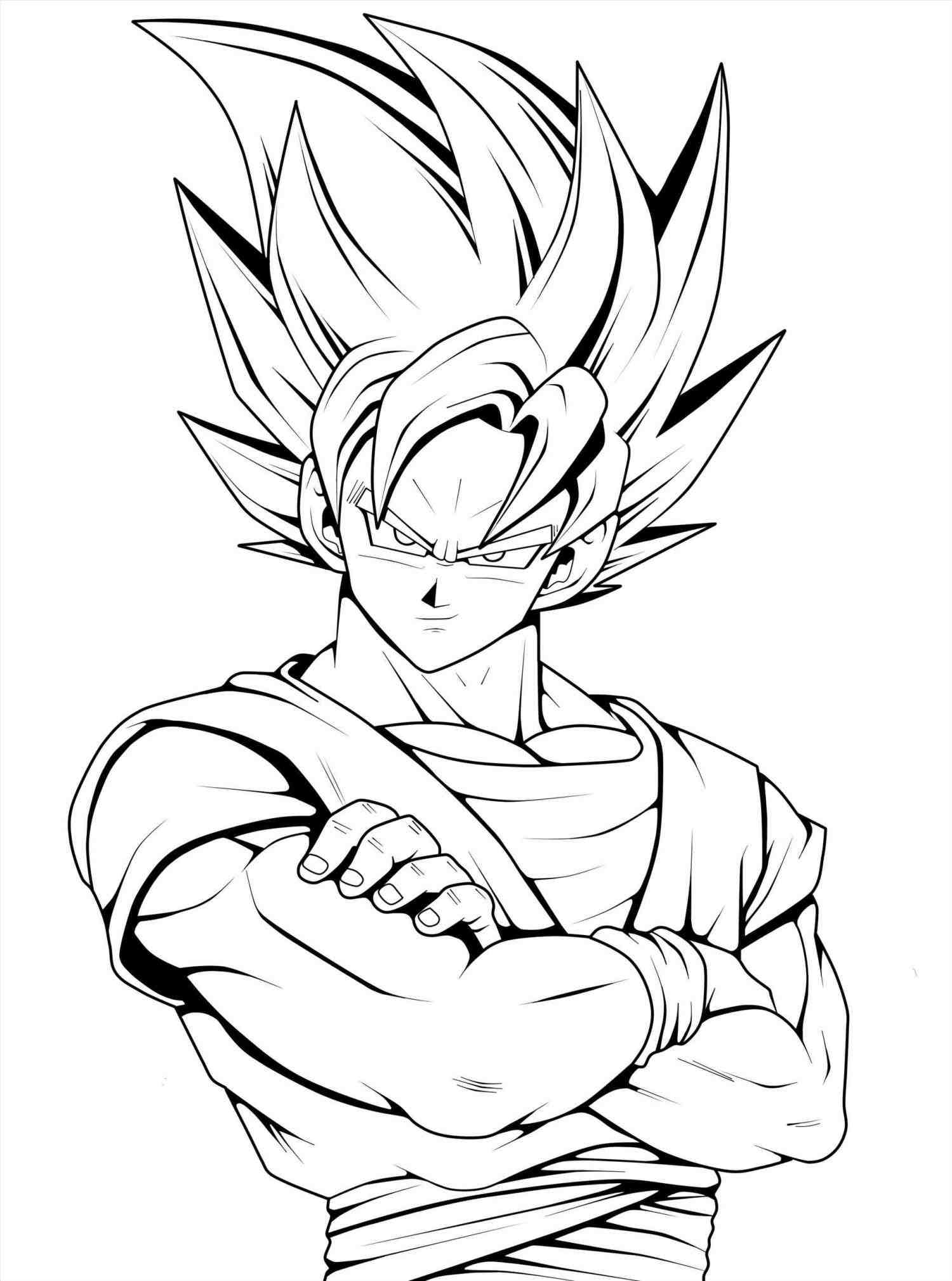 1500x2018 Ultimate Gohan Coloring Pages Dragon Ball Z Coloring Pages Gohan