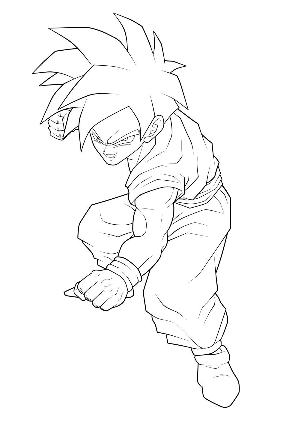 1024x1460 Pin By Spetri On Lineart Dragon Ball Dragon Ball