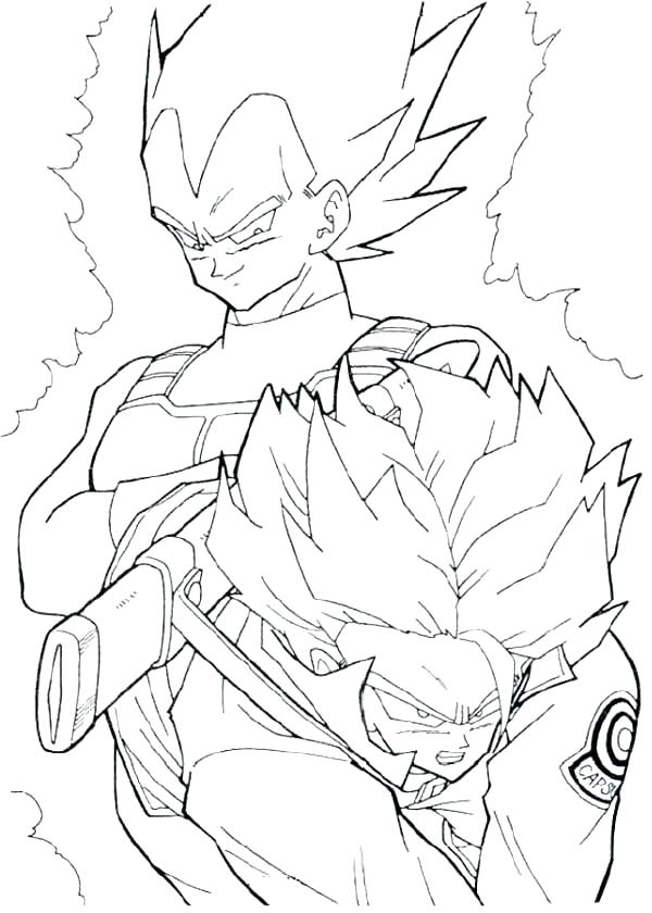 600x840 Kid Goku Coloring Pages Printable Coloring Pages Dragon Ball Z