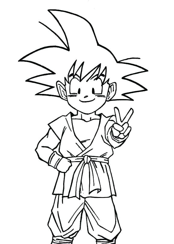 578x810 Goku Coloring Pages 8 Coloring Page Coloring Pages Goku Super